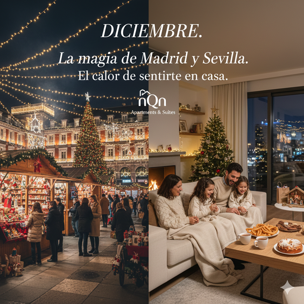 Las mejores navidades en Madrid y Sevilla con nQn.