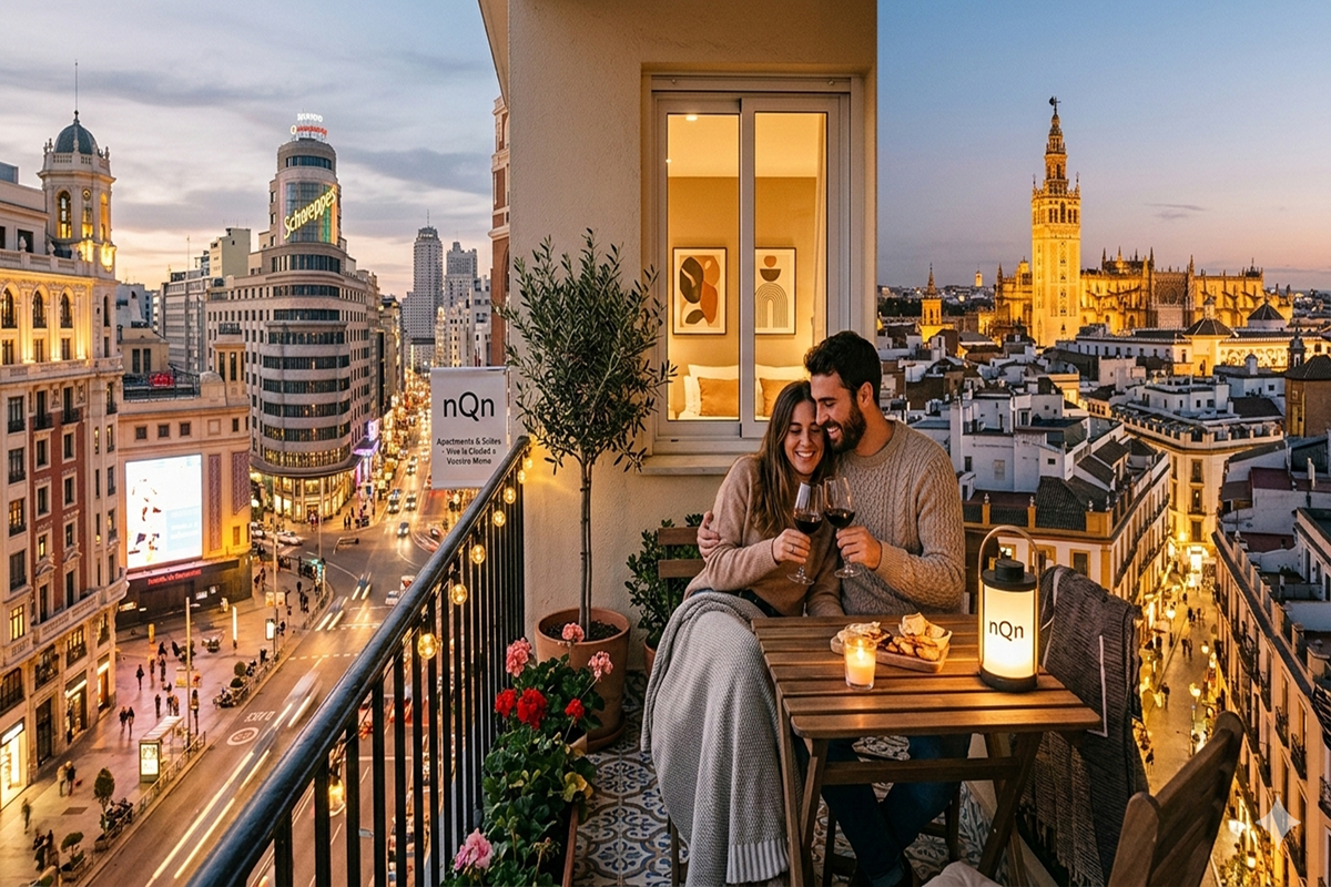 Escapada romántica por Sevilla y Madrid con nQn.